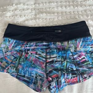 Barely worn Lululemon seawheeze shorts